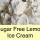 Sugar Free Lemon Ice Cream